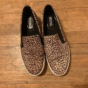 Michael kors cheetah print shoes